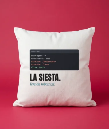 La siesta, versión robots.txt – Casa y oficina
