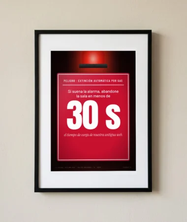 Evacuación en 30 segundos – Pósters