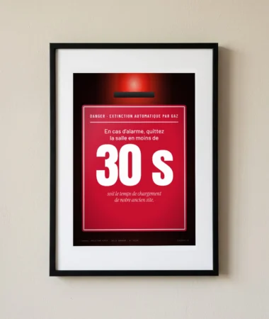 Évacuation en 30 secondes – Posters