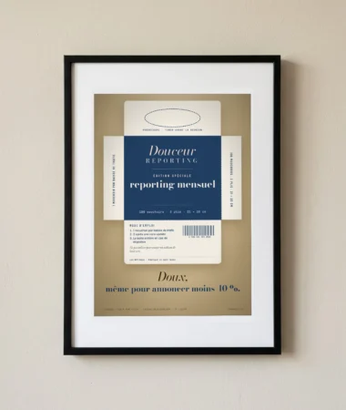 Mouchoirs de la cabine, spécial reporting – Posters