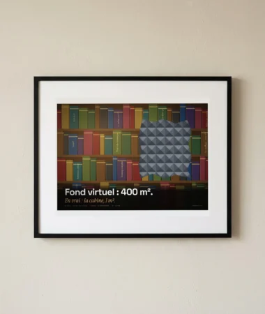 Fond virtuel : la grande agence – Posters