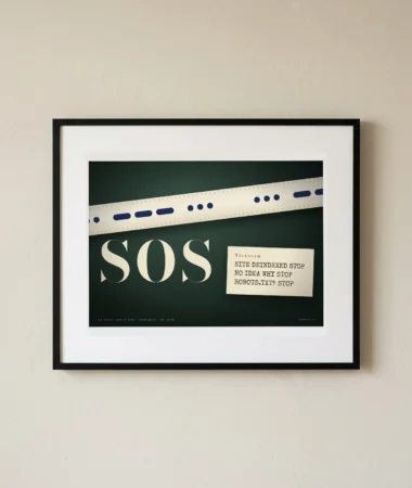 SOS in Morse: site deindexed – Posters
