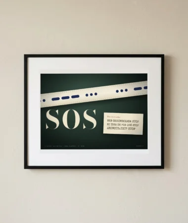 SOS en morse: web desindexada – Pósters