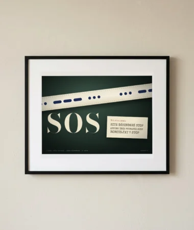 SOS en morse : site désindexé – Posters