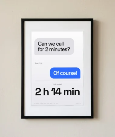 Can we call for 2 minutes? – Posters