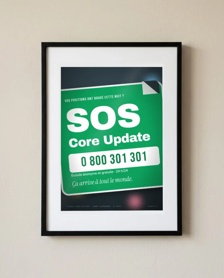 SOS Core Update, écoute gratuite 24 h/24 – Posters