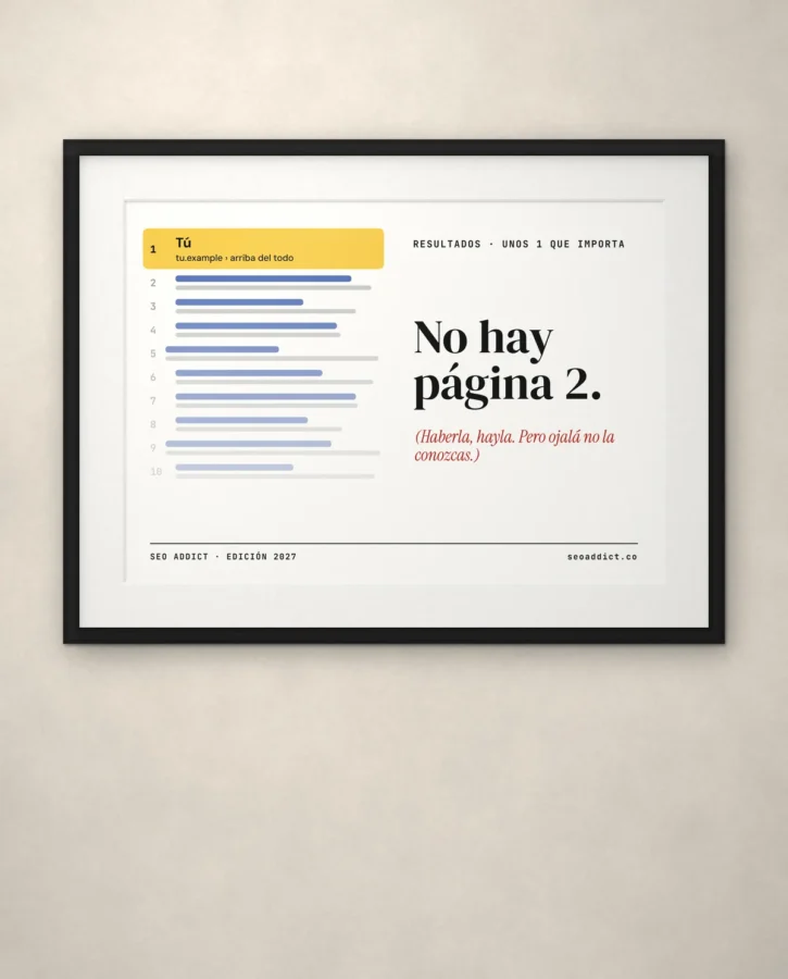 No hay página 2 – Pósters