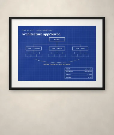 Plan du site, échelle 1:1000 – Posters