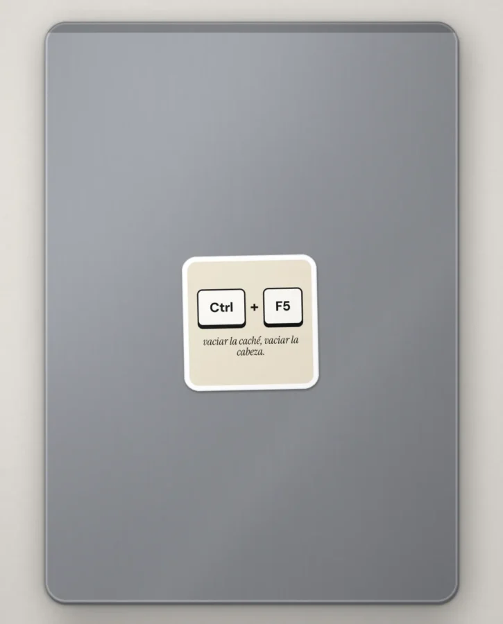 Ctrl + F5 – Pegatinas