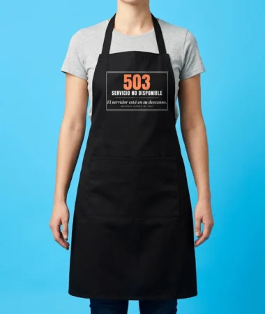503 Servicio no disponible – Gorras, gorros, riñoneras y delantales