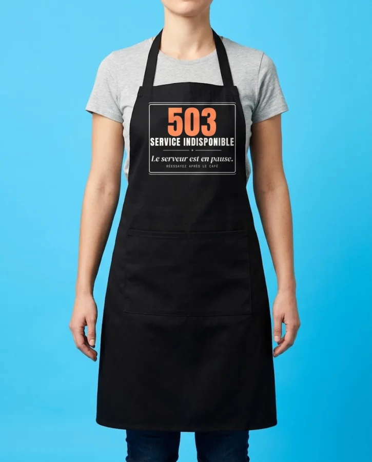 503 Service indisponible – Casquettes, bobs, bananes et tabliers