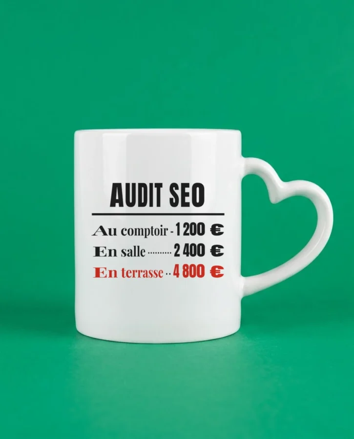 Audit SEO : comptoir, salle, terrasse – Maison et bureau
