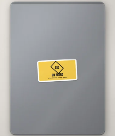 SEO on board – Stickers