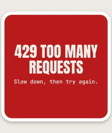 Coffee machine: 429 – Stickers