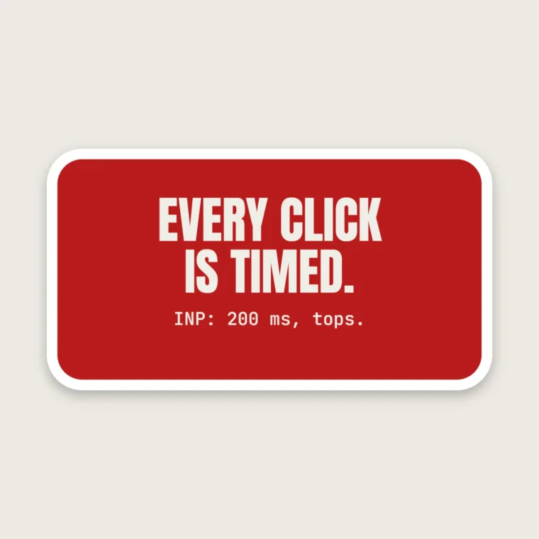 Trackpad: INP – Stickers