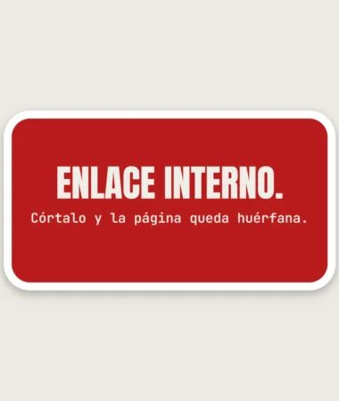 Cable: enlace interno – Pegatinas