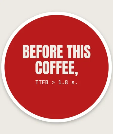 Mug: TTFB – Stickers