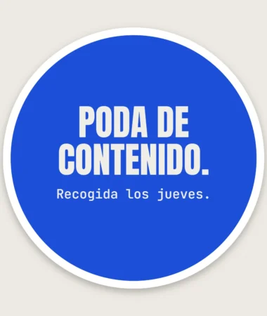 Recogida del jueves – Pegatinas
