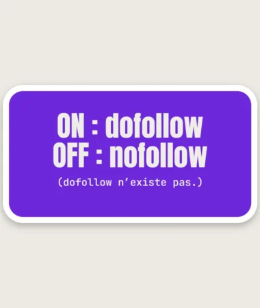 Interrupteur dofollow – Stickers