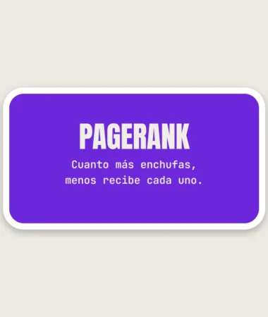 Regleta PageRank – Pegatinas