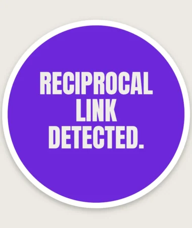 Reciprocal link – Stickers