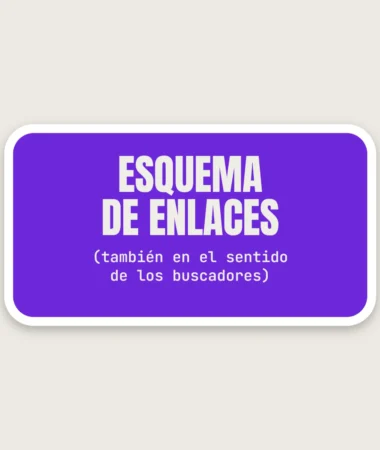 Esquema de enlaces – Pegatinas