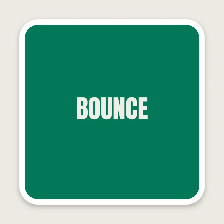 The Bounce key – Stickers
