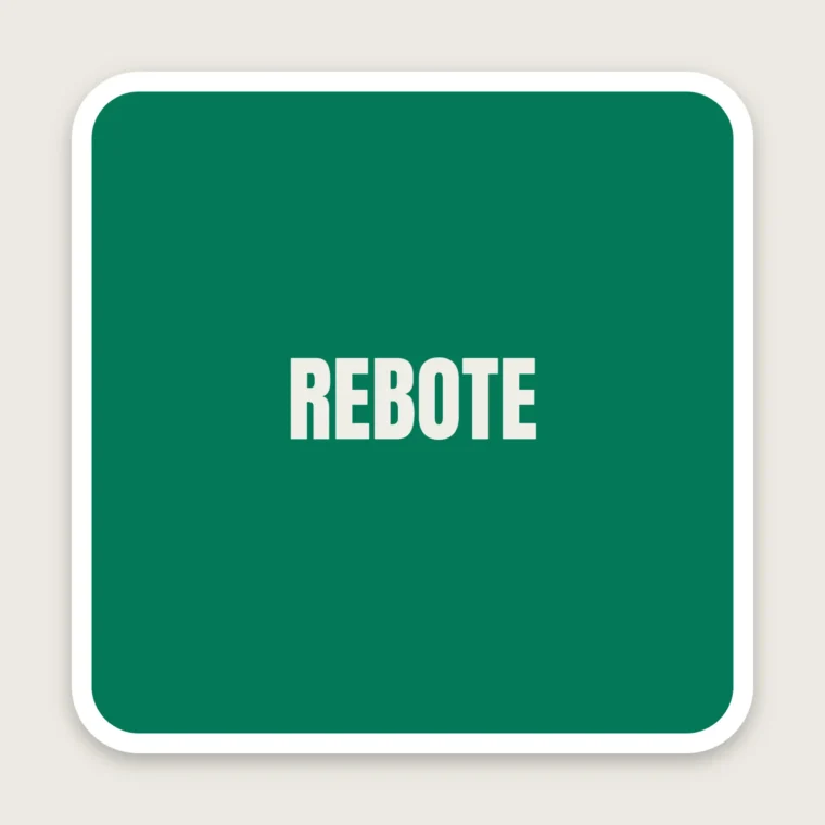 Tecla Rebote – Pegatinas