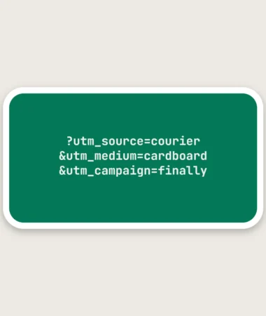 Tracked parcel – Stickers
