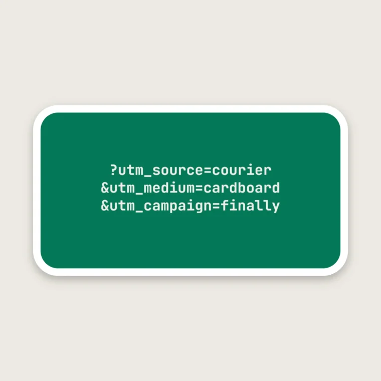 Tracked parcel – Stickers