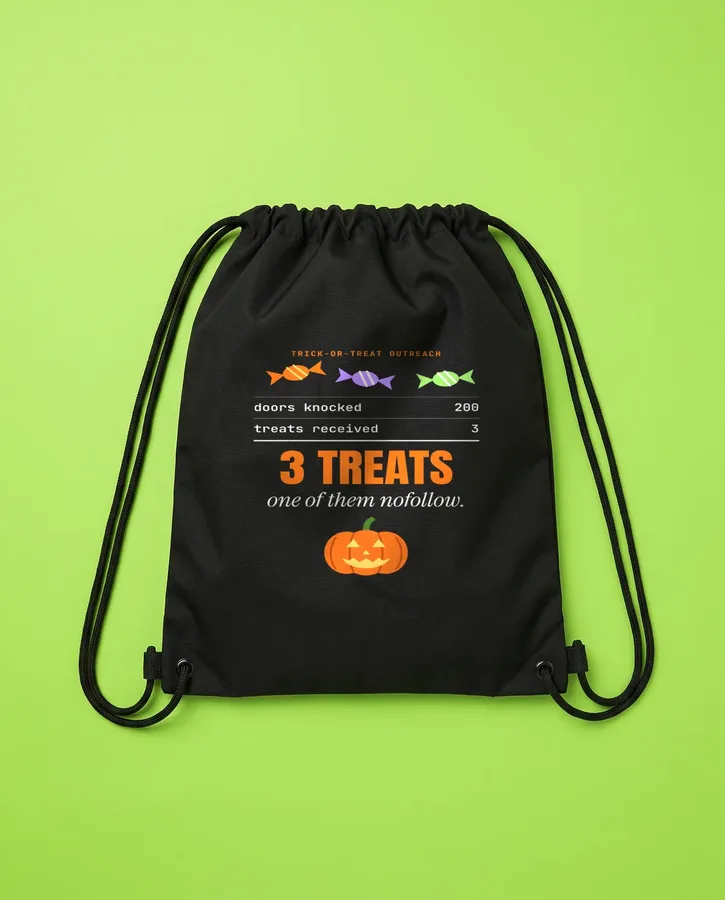 Trick-or-treat outreach: 200 doors, 3 treats – Bags