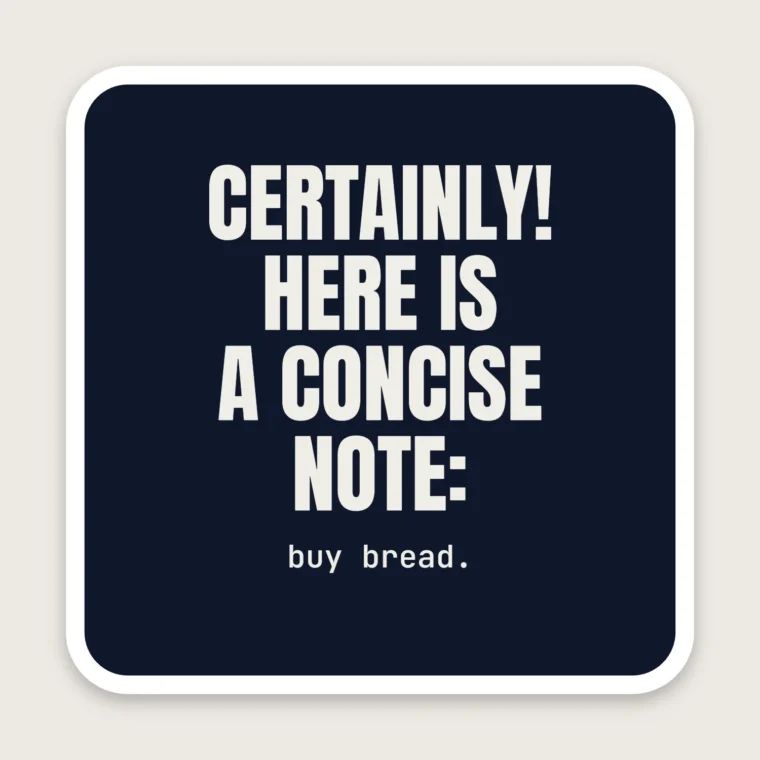 Certainly! Here is a sticky note – Stickers