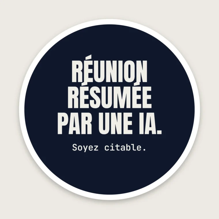 Soyez citable – Stickers