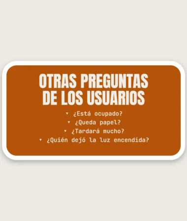 Otras preguntas (en el baño) – Pegatinas