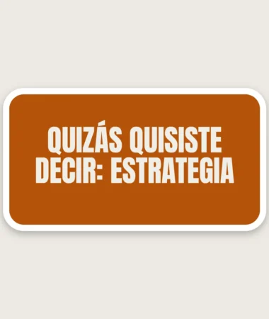 Quizás quisiste decir: estrategia – Pegatinas