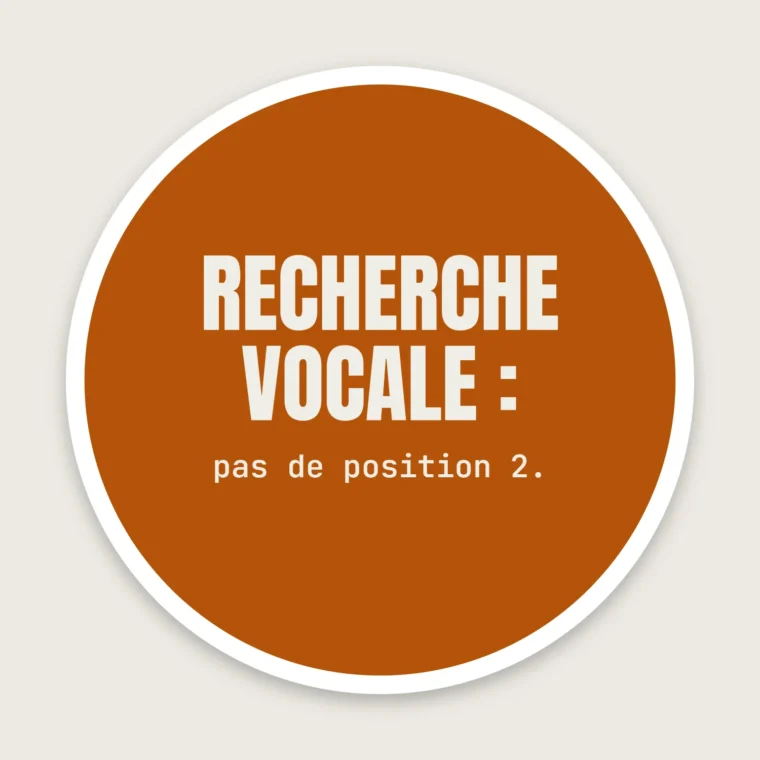 En vocal, pas de position 2 – Stickers