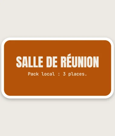 Pack local : 3 places – Stickers