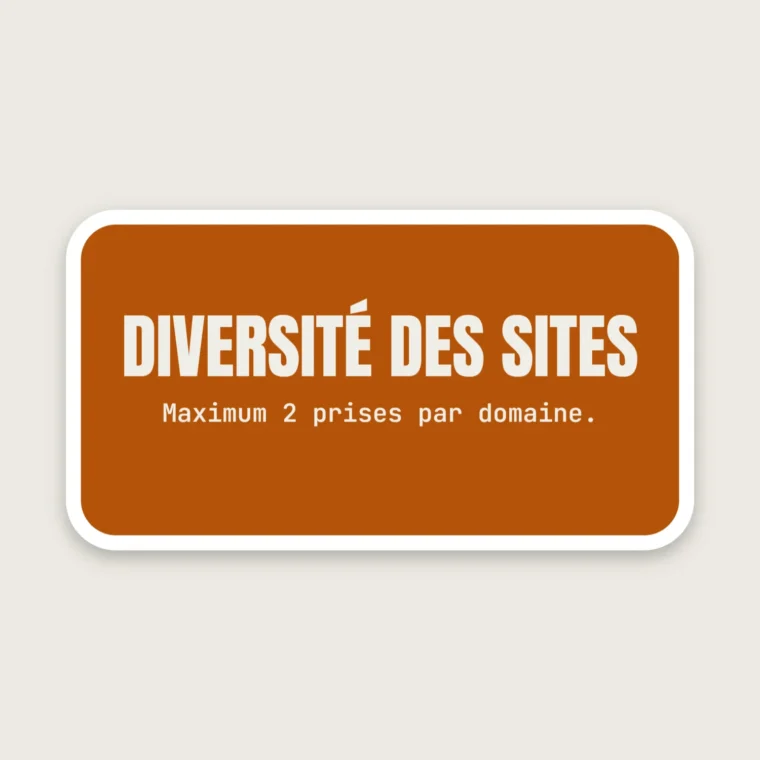 Deux prises par domaine – Stickers