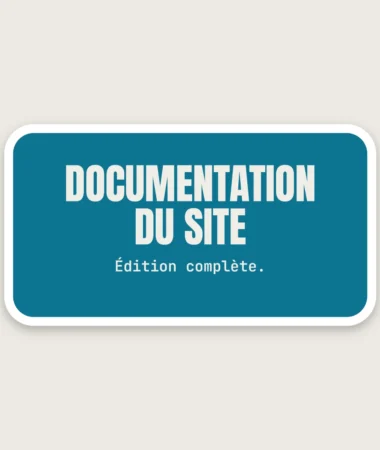 La documentation complète – Stickers