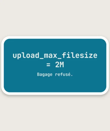 Bagage refusé – Stickers