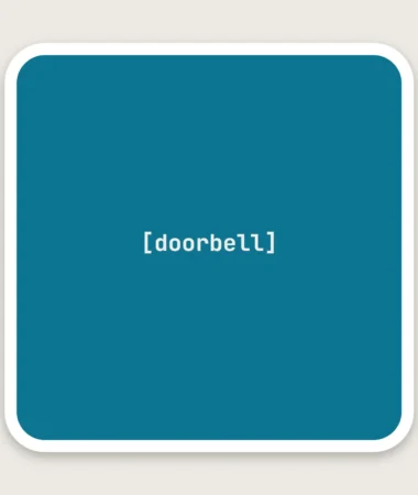 The shortcode doorbell – Stickers