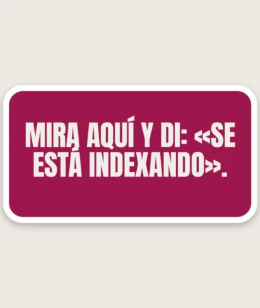 Mira aquí – Pegatinas