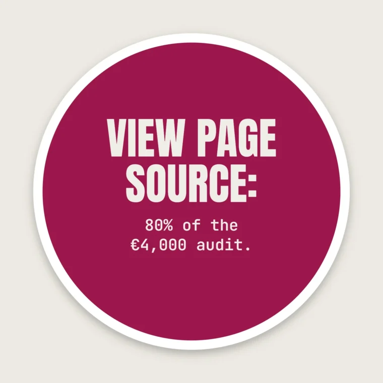 The 4,000 audit – Stickers