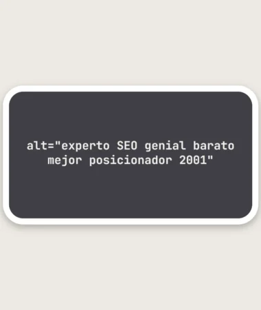 Texto alt del espejo – Pegatinas