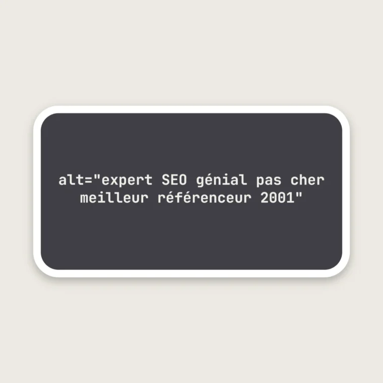 Attribut alt du miroir – Stickers