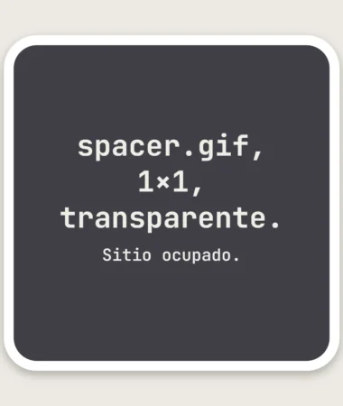 spacer.gif – Pegatinas