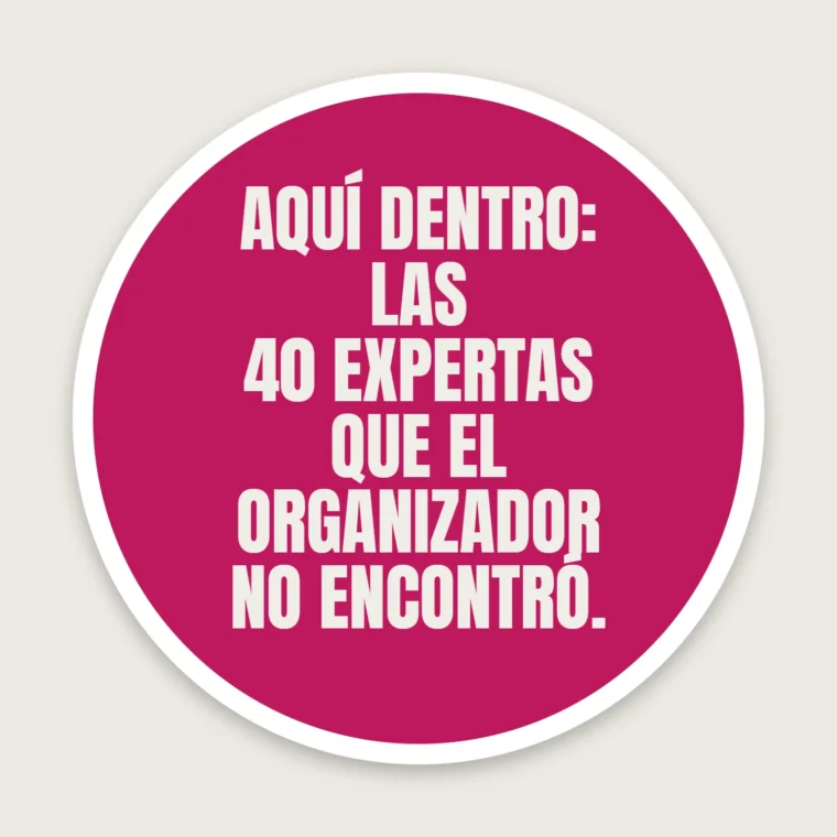 Las expertas imposibles de encontrar – Pegatinas