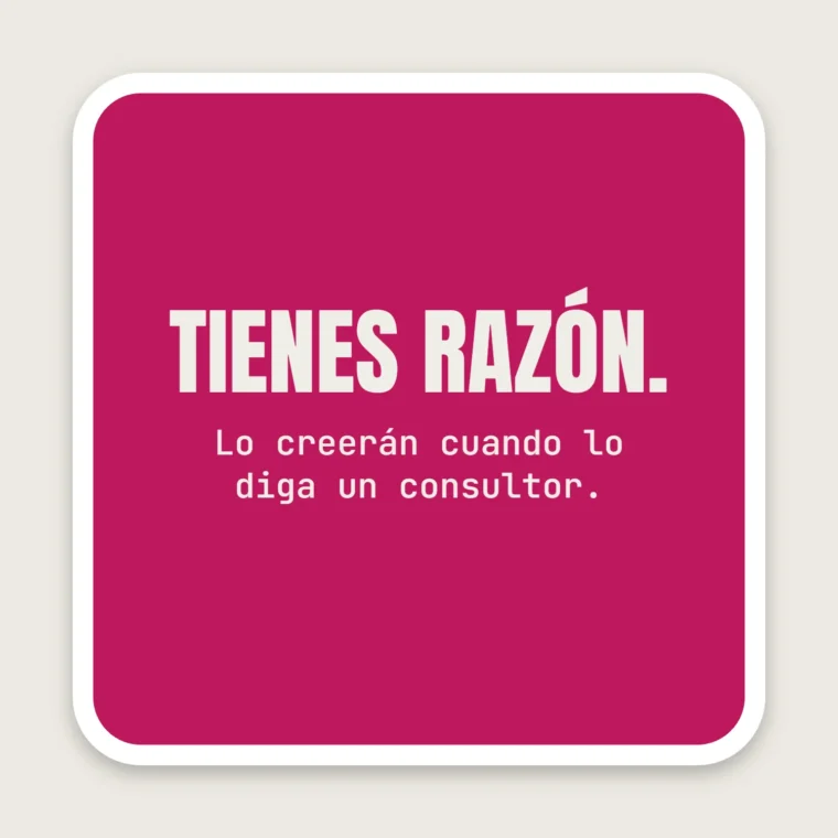 Tenías razón, dentro de 6 meses – Pegatinas