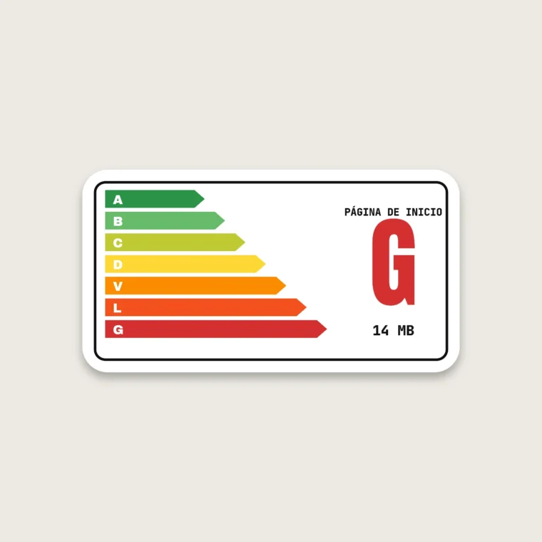 Etiqueta energética – Pegatinas