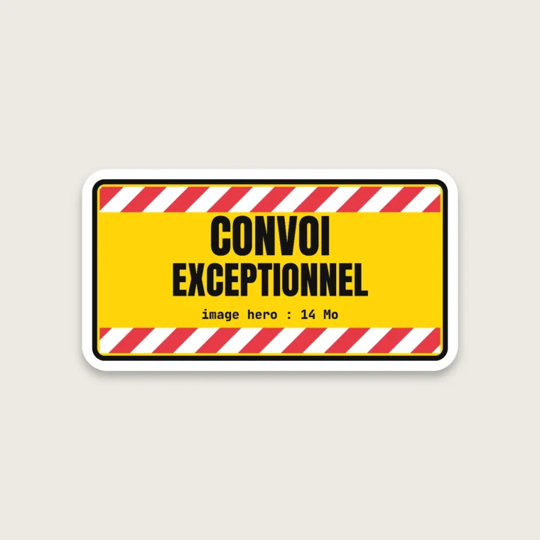 Convoi exceptionnel – Stickers